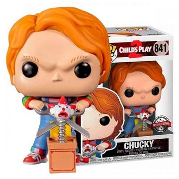 Funko POP! Child's Play 2: Chucky w/Buddy-Scissors (841) EXM