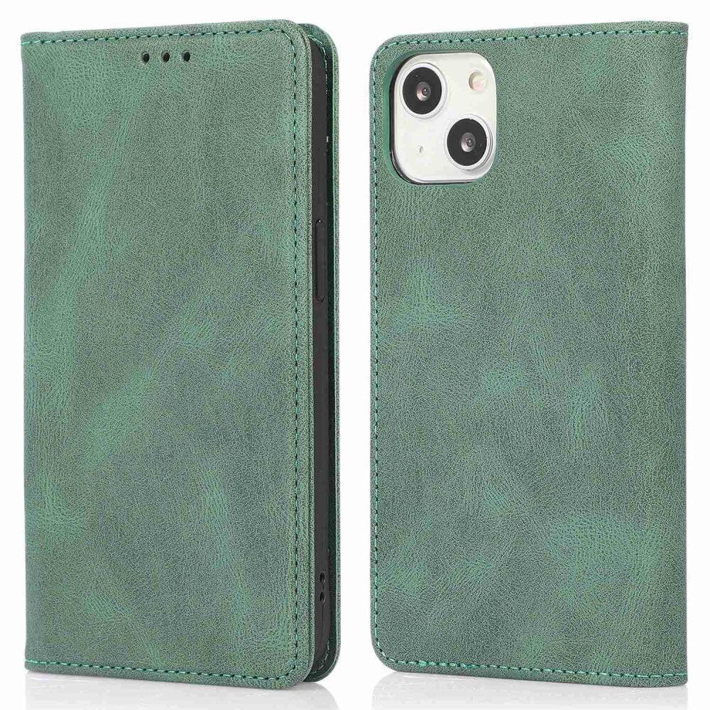 Cover-Discount  iPhone 15 Plus - Custodia vintage flip case 