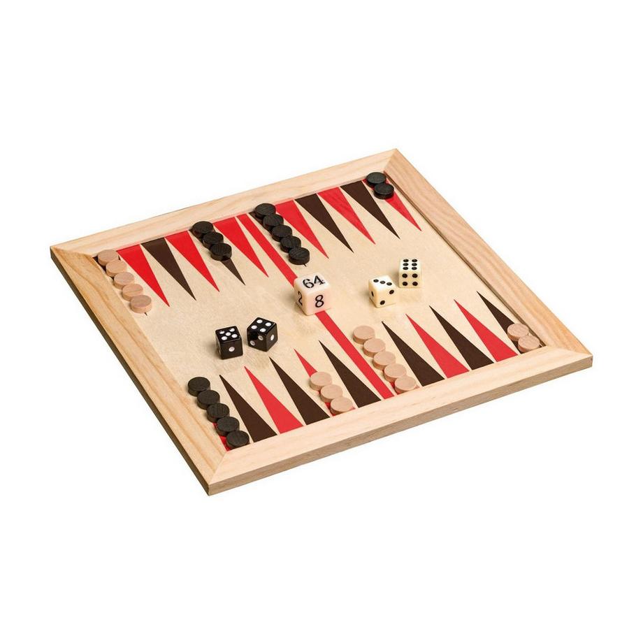 Philos  Spiele Holz-Spielesammlung 10, klein 