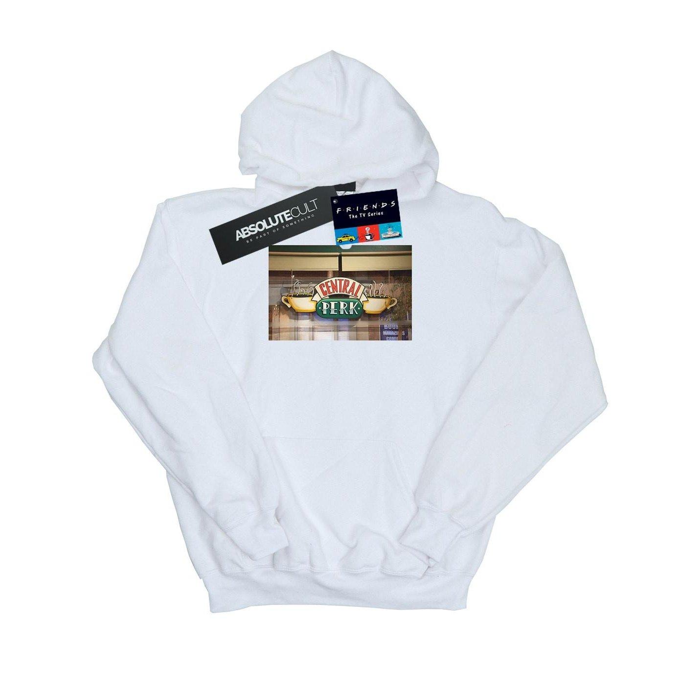 Image of Central Perk Photo Kapuzenpullover Damen Weiss L
