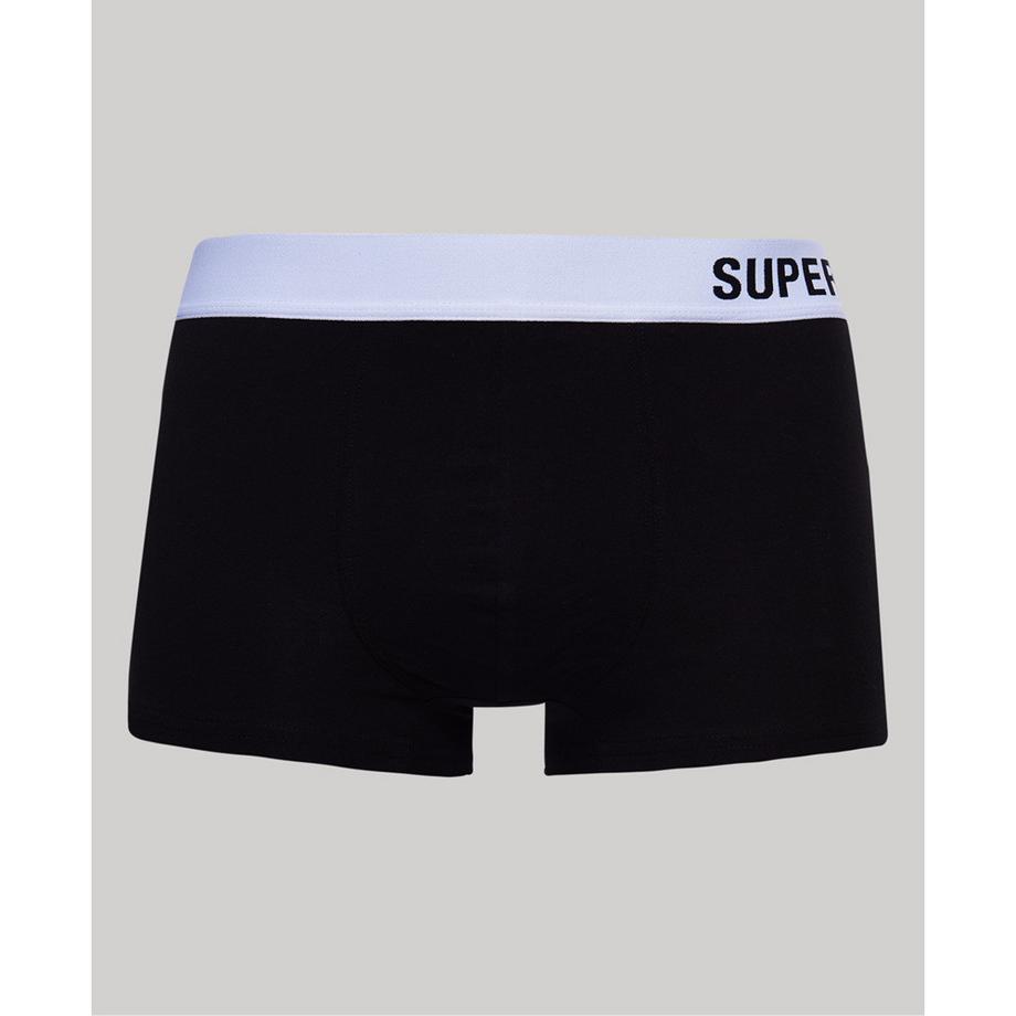 Superdry Bio-Baumwolle Offset Boxershorts 2er-Pack  