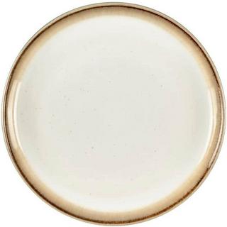 Bitz Speiseteller 17cm Grau/Creme 6 Stk., 17cm Durchmesser, Stoneware  