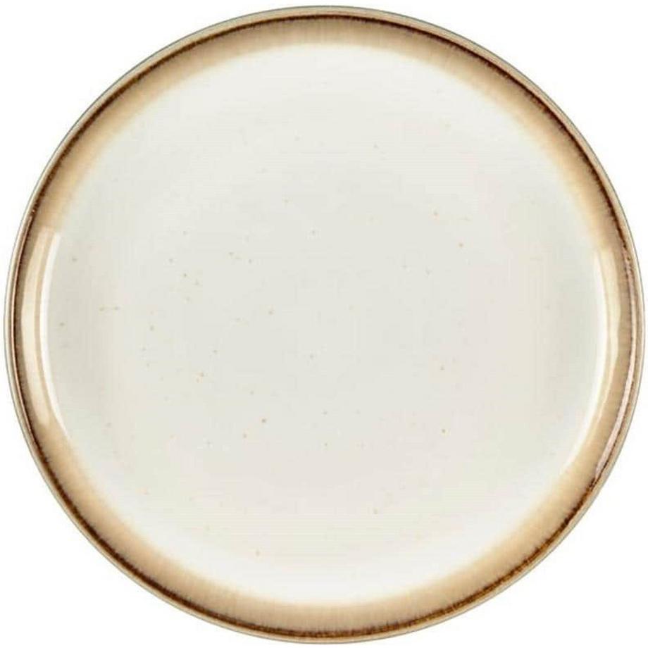 Bitz Frühstücks- & Dessertteller 6 Stück, CrèmeGrau  