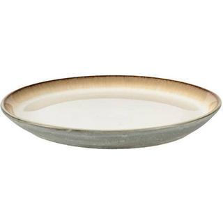 Bitz Speiseteller 17cm Grau/Creme 6 Stk., 17cm Durchmesser, Stoneware  