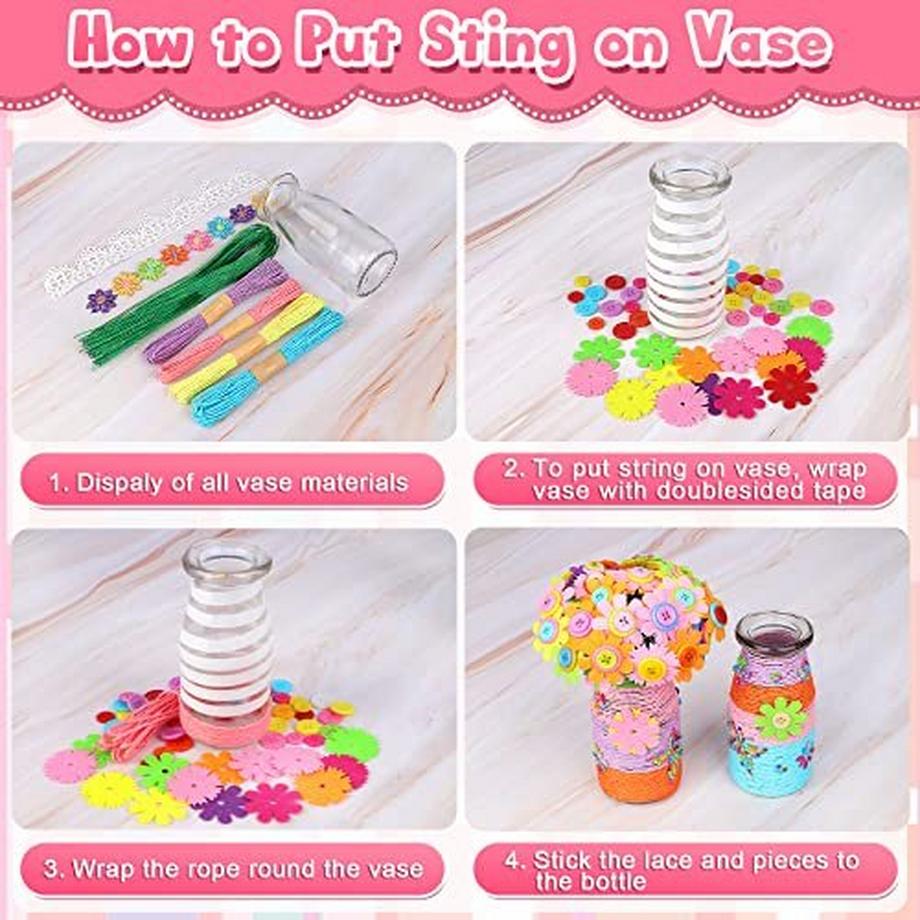 Activity-board  Blumen Bastelset für Kinder, lustiges Bastelset 