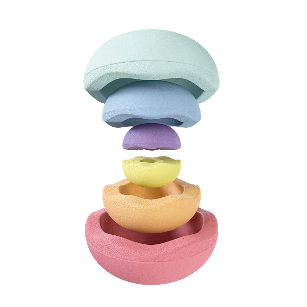 Stapelstein -  Inside rainbow pastel, One Size, Multicolor