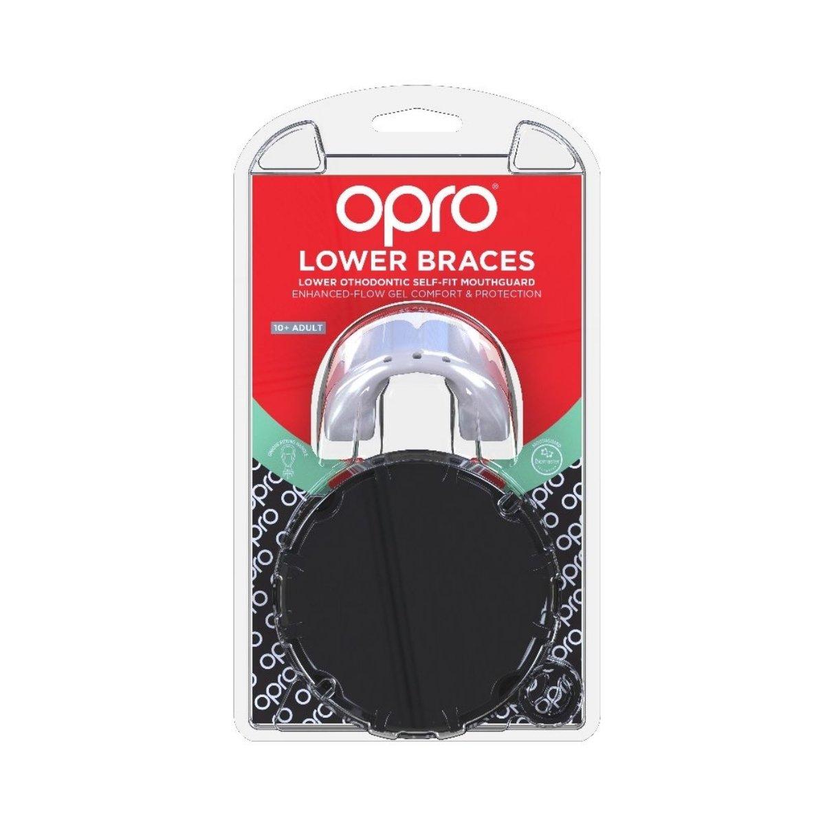 OPRO  OPRO Self-Fit GEN4  Lower Braces - Pearl 