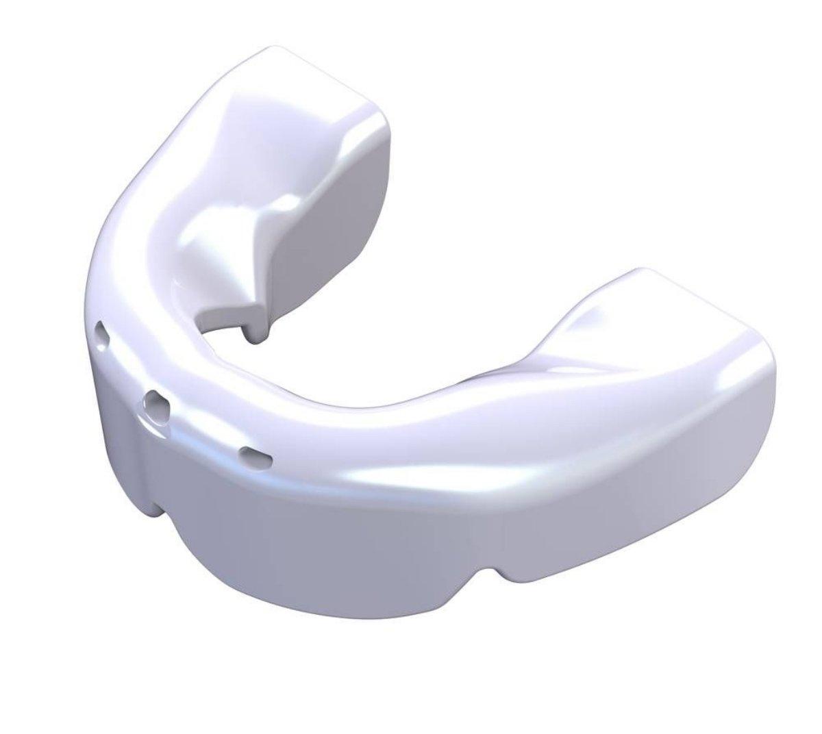 Image of Opro Self-fit Gen4 Lower Braces - Pearl Unisex Weiss ONE SIZE
