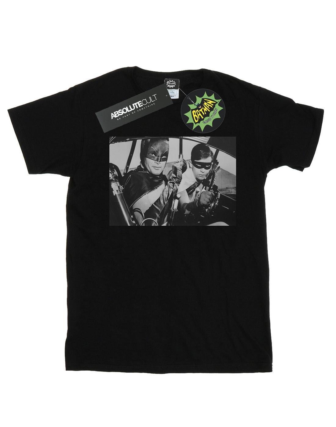 Image of Batman Tv Series Ready For Action Tshirt Damen Schwarz 3XL