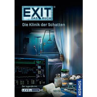 EXIT® - Das Buch: Die Klinik der Schatten Brand, Inka; Brand, Markus; Anna, Maybach,; Schulz, Burkhard (Illustrationen); Christoph, Silvia (Illustrationen) Copertina rigida 