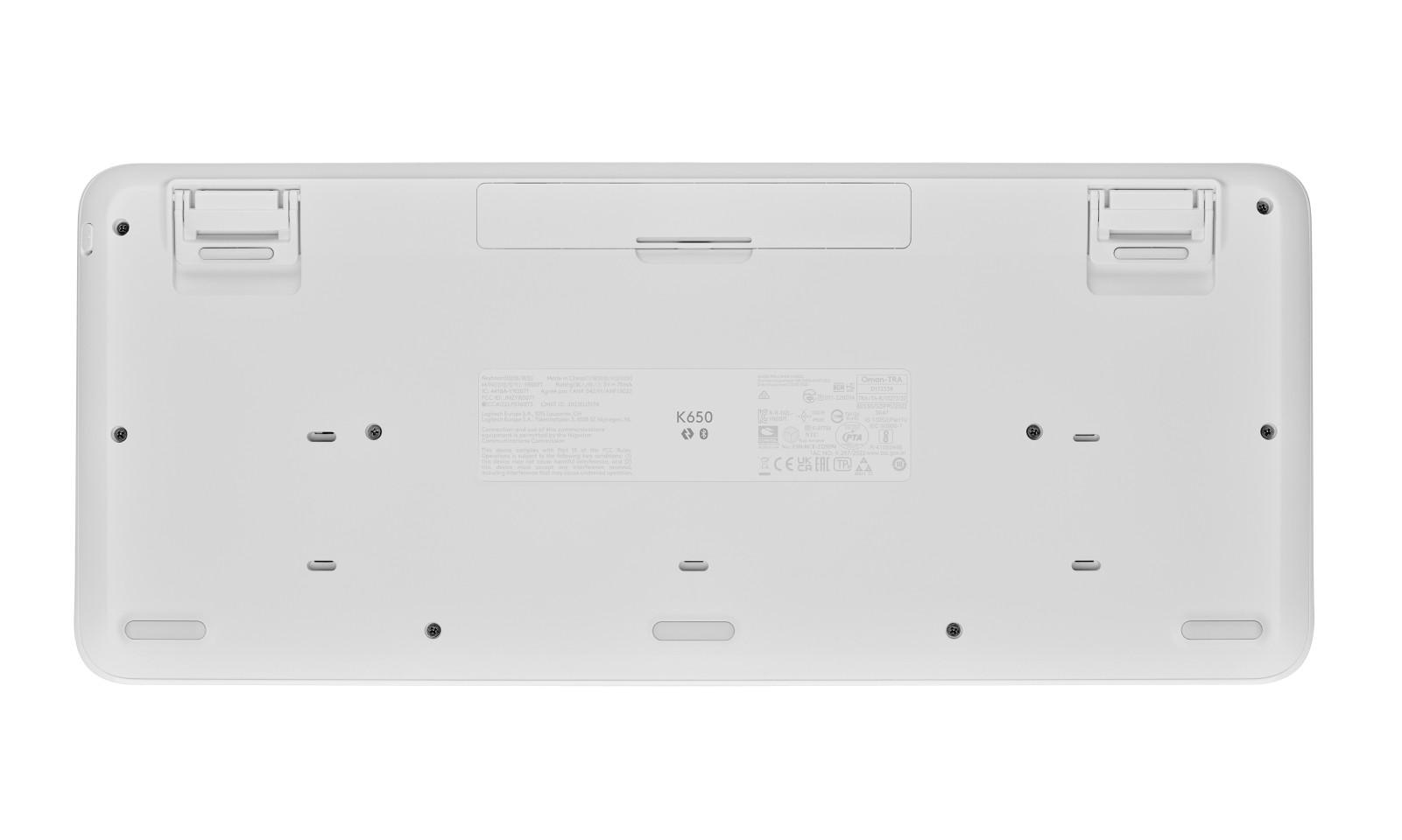 Image of Signature K650 Tastatur Bluetooth QWERTZ Schweiz Weiß