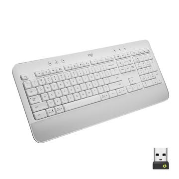 Signature K650 Tastatur Bluetooth QWERTZ Schweiz Weiß