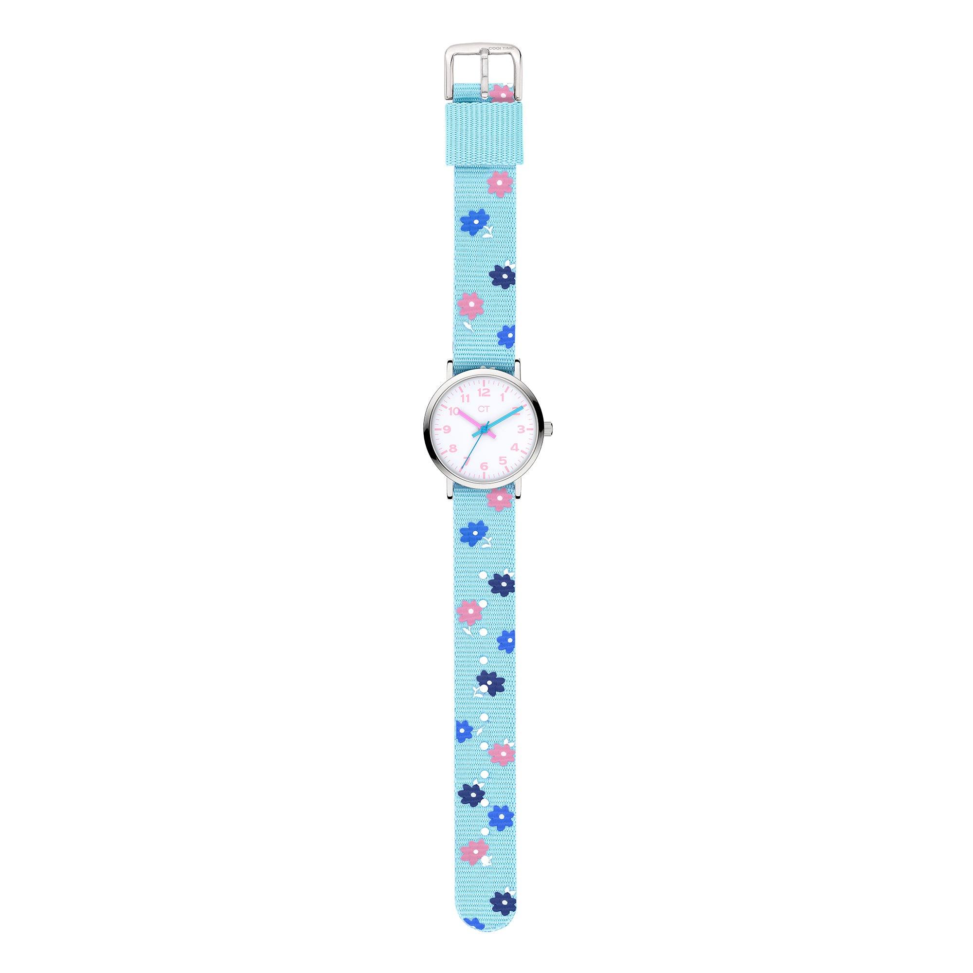 Cool Time Kids  Flowers Kinderarmbanduhr 