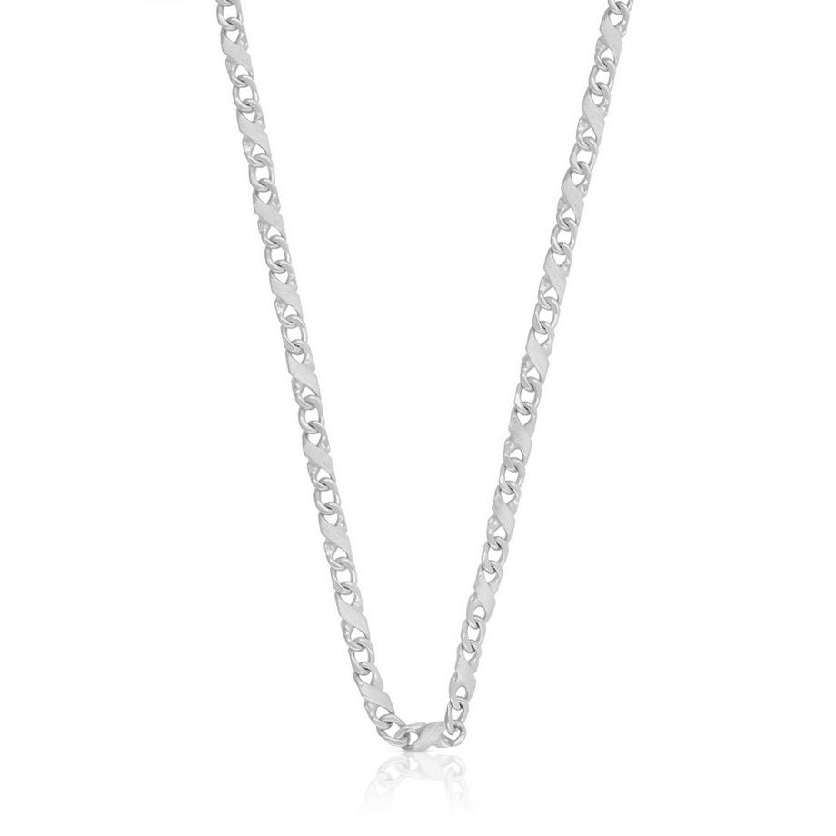 Collier Carrera or blanc 750, 3,5mm, 45cm