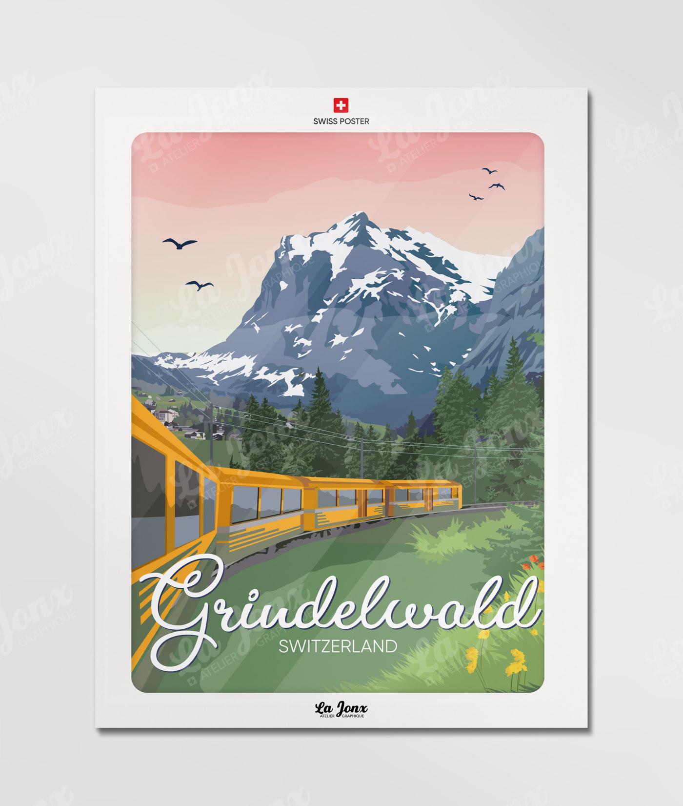 La-Jonx Grindelwald - Poster  