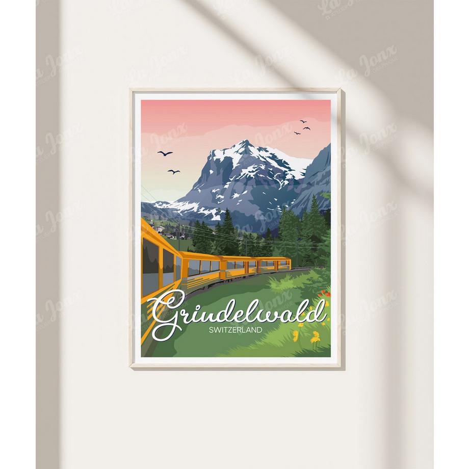 La-Jonx Grindelwald - Poster  