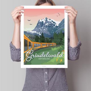 La-Jonx Grindelwald - Poster  
