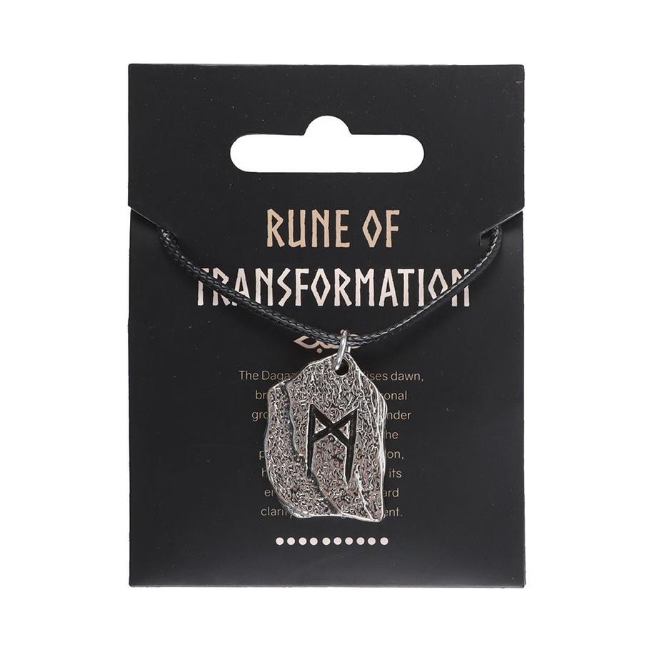 Something Different  Rune Of Transformation Viking Corda Viking Collana 