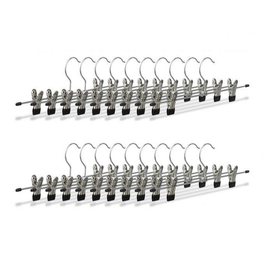 Grucce per pantaloni in metallo Confezioni da 10 e 20