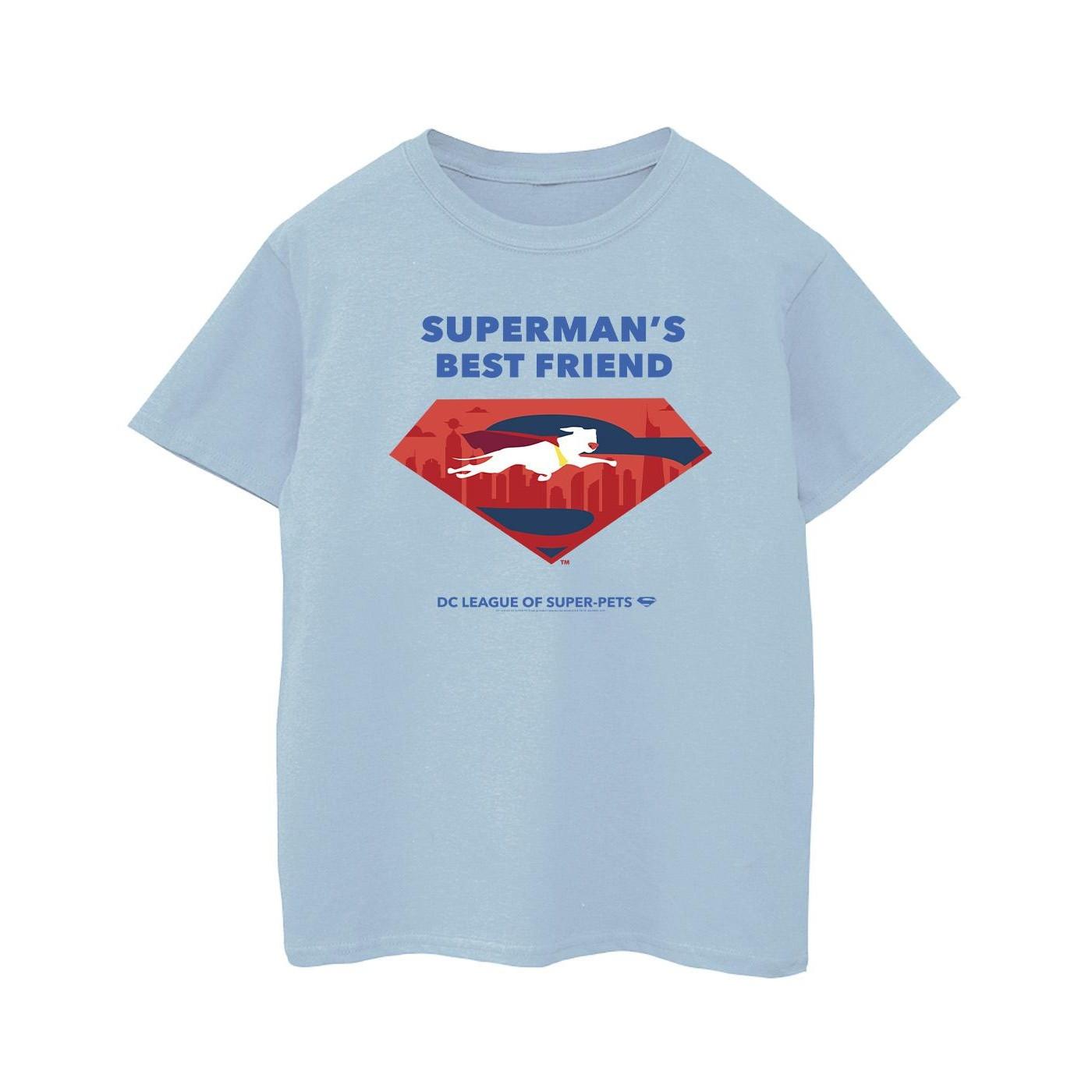 Image of Dc League Of Superpets Superman's Best Friend Tshirt Jungen Blau 152-158