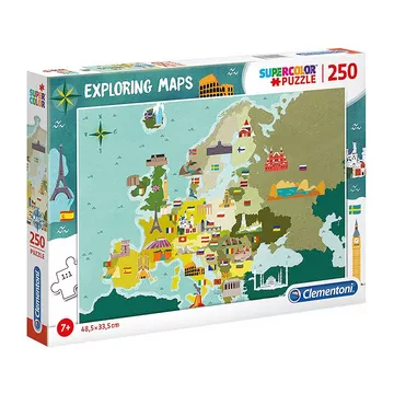 Puzzle Weltkarte Explore (250Teile)