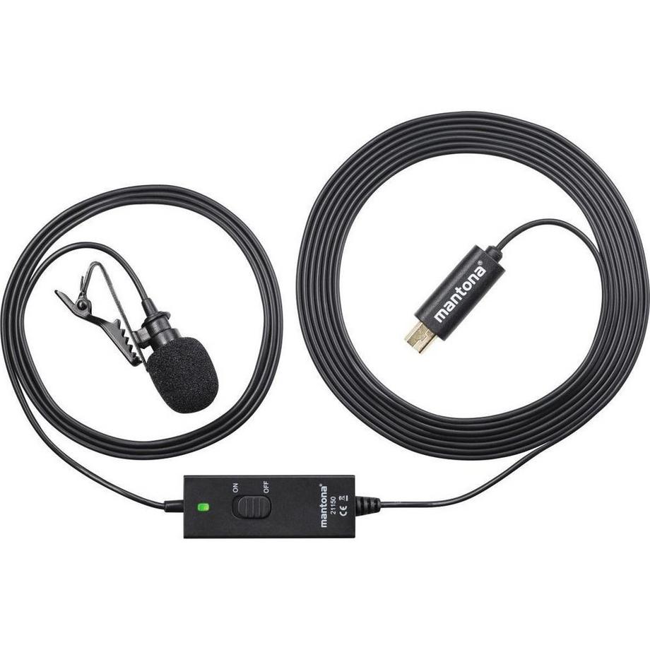 Mantona 21150 accessorio per fotocamera sportiva Microfono per fotocamera