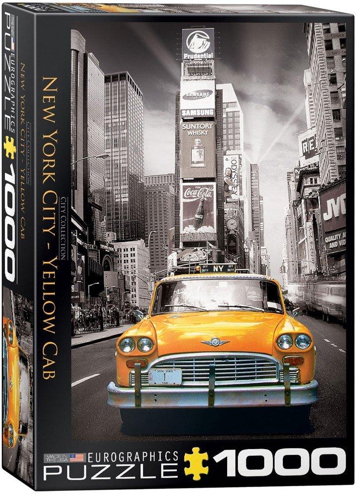 Eurographics  Puzzle New York Ci Yellow Cab 1000 Teile 