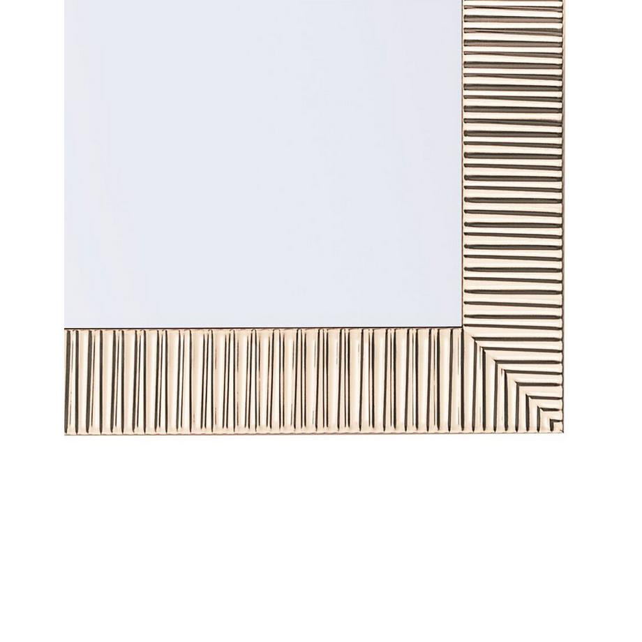 Beliani Wandspiegel aus Kunststoff Glamourös DRAVEIL  