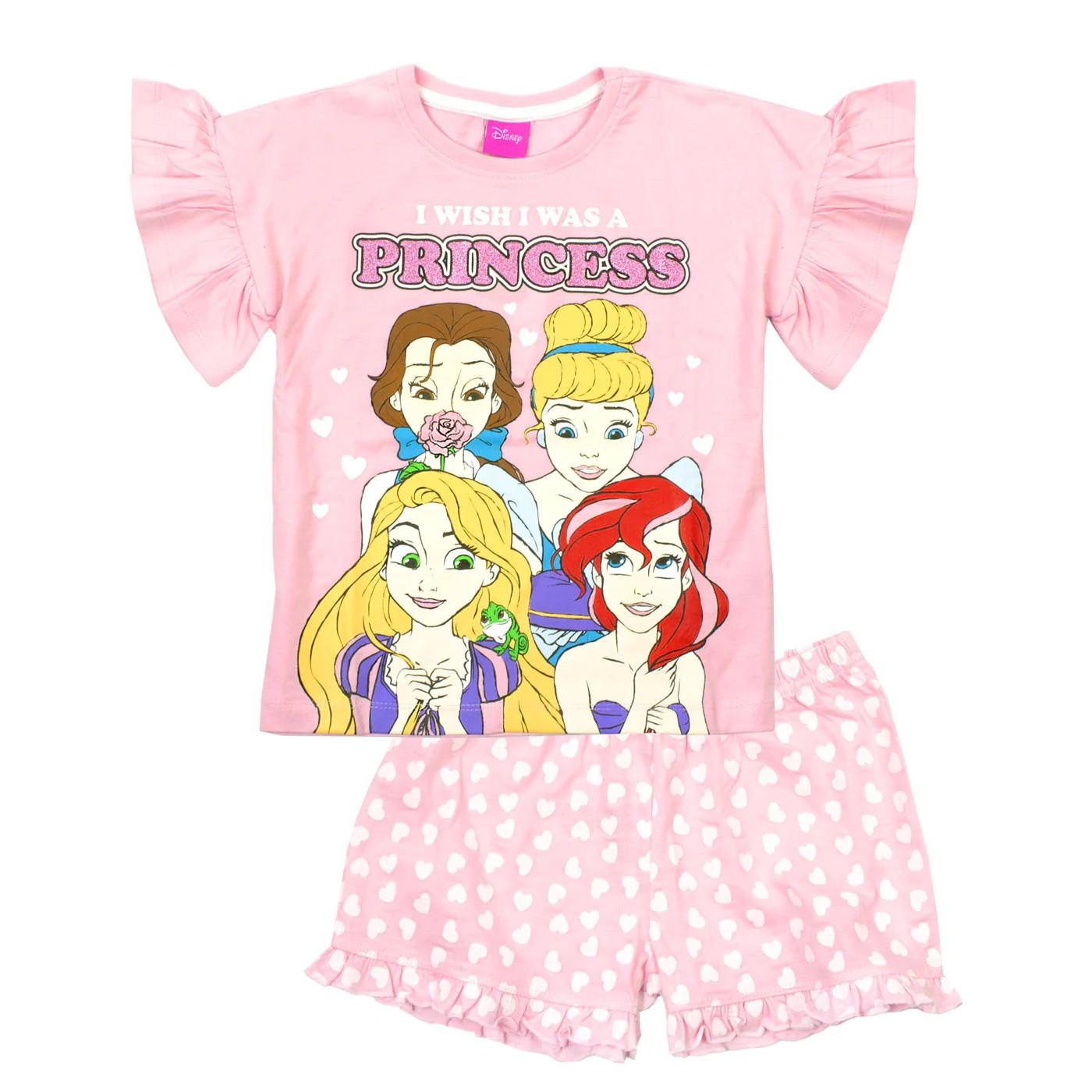 Disney PRINCESS  Schlafanzug mit Shorts 