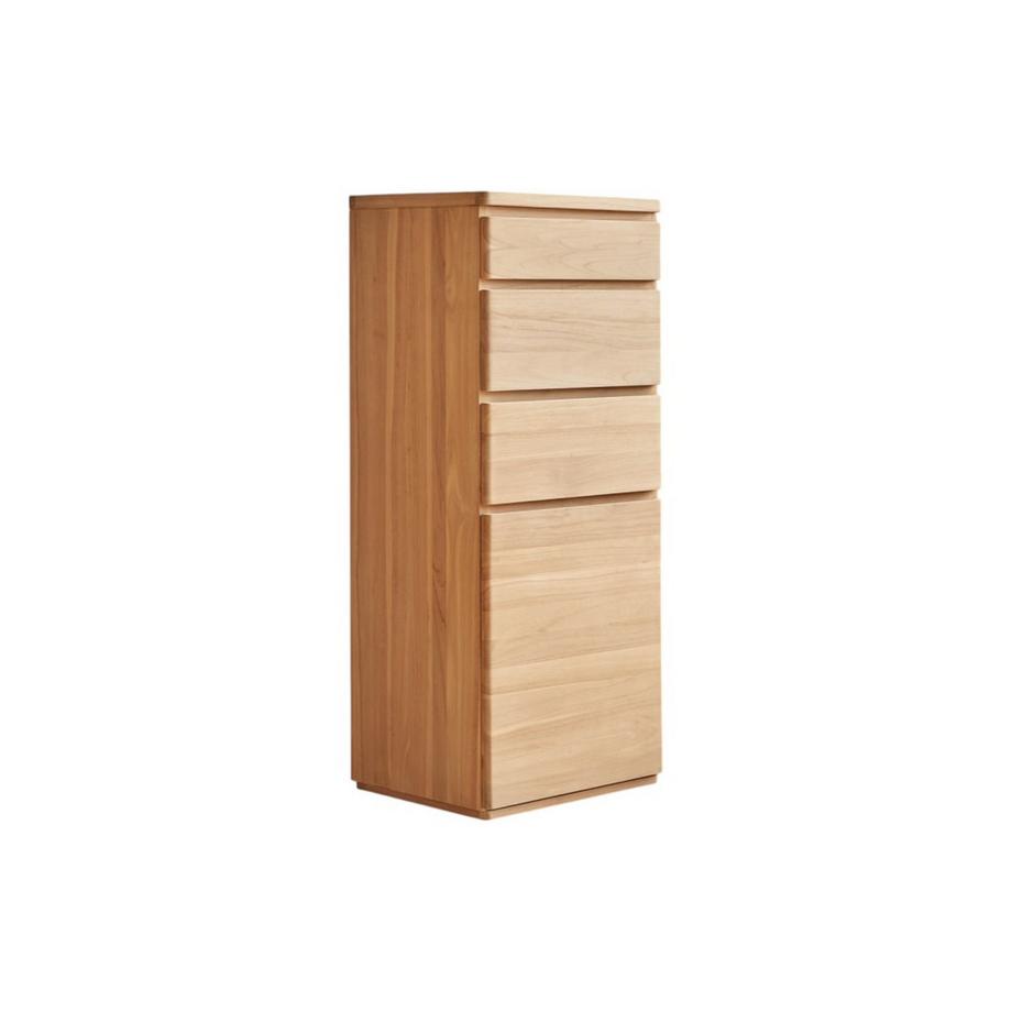 Hochschrank Nino aus massivem Teakholz