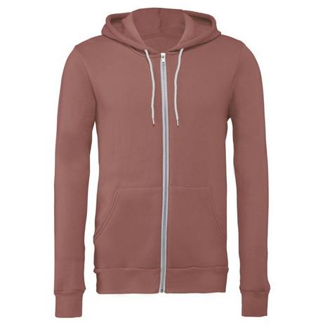 Bella + Canvas  Canvas Fleece Kapuzenjacke 