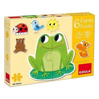 JUMBO  Goula Formen-Puzzles (12Teile) 