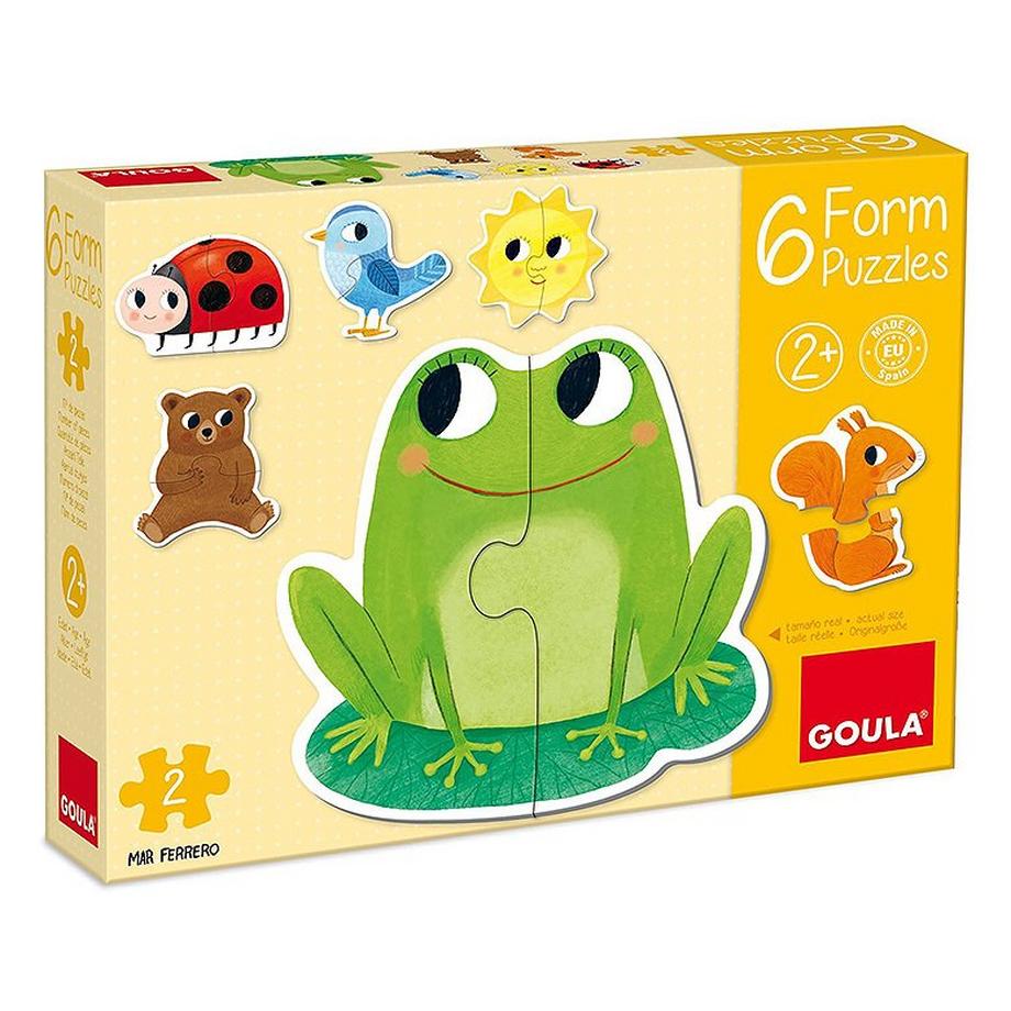 JUMBO  Goula Formen-Puzzles (12Teile) 