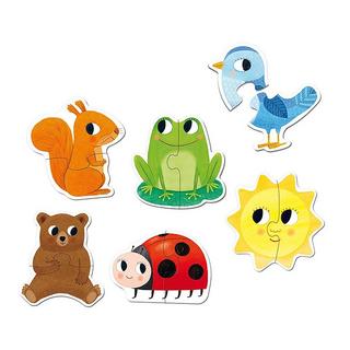 JUMBO  Goula Formen-Puzzles (12Teile) 