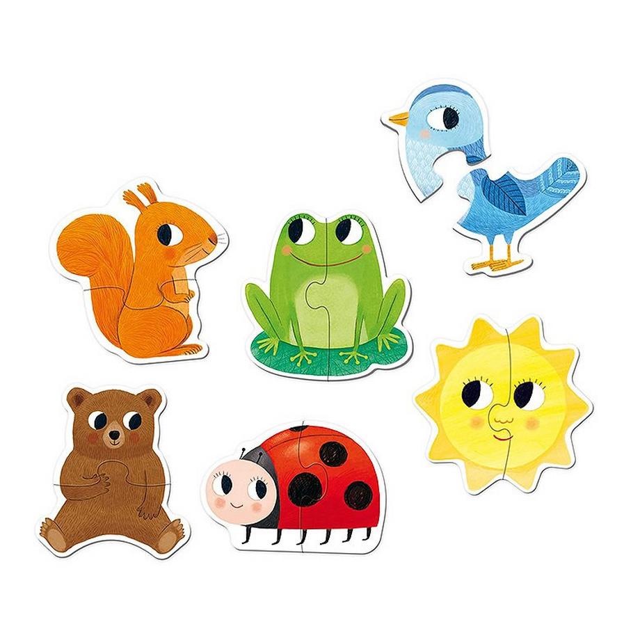 JUMBO  Goula Formen-Puzzles (12Teile) 