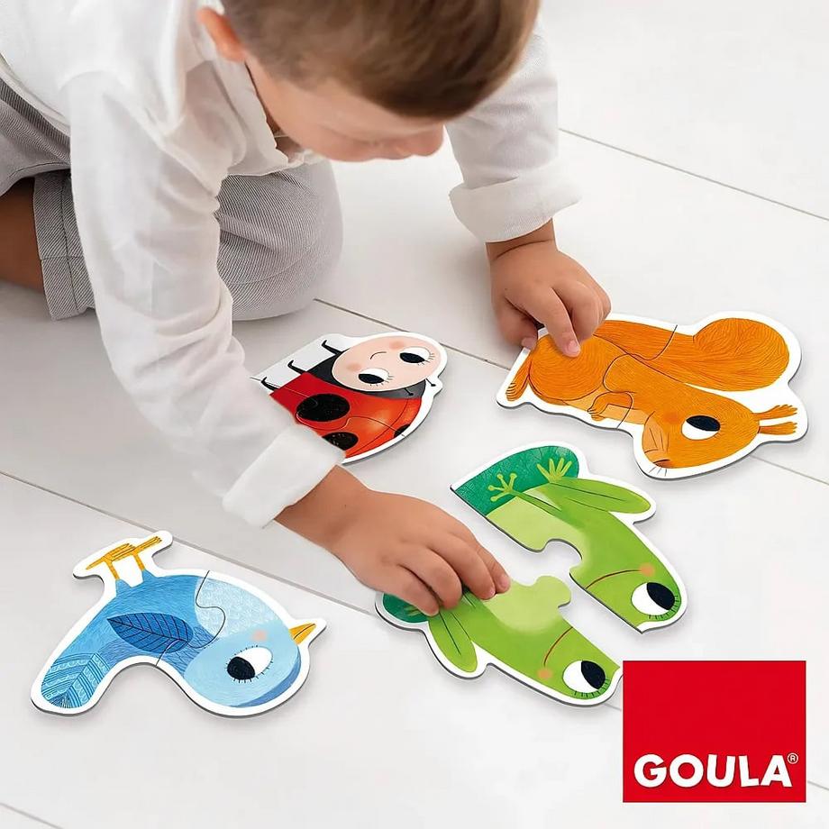 JUMBO  Goula Formen-Puzzles (12Teile) 