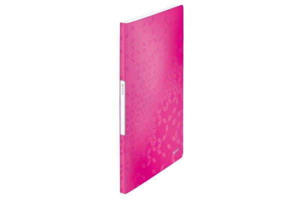 Leitz LEITZ Sichtbuch WOW PP A4 46310023 pink 20 Hüllen  