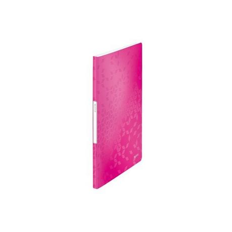 Leitz LEITZ Sichtbuch WOW PP A4 46310023 pink 20 Hüllen  