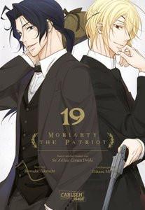 Moriarty the Patriot 19 Takeuchi, Ryosuke; Miyoshi, Hikaru (Illustrationen); Bartholomäus, Gandalf (Übersetzung) Couverture rigide 