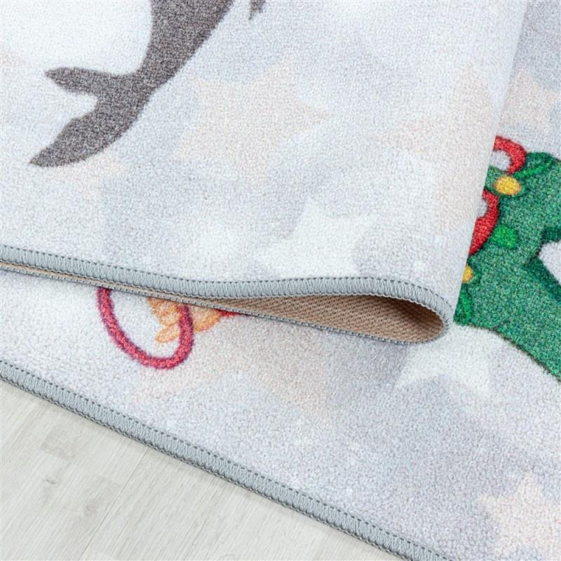 Paco Home Cirque de tapis pour enfants Clown Löwe  