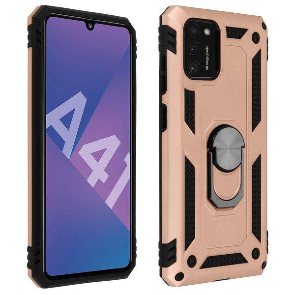 Avizar  Coque Galaxy A41 Antichoc Rose Gold 