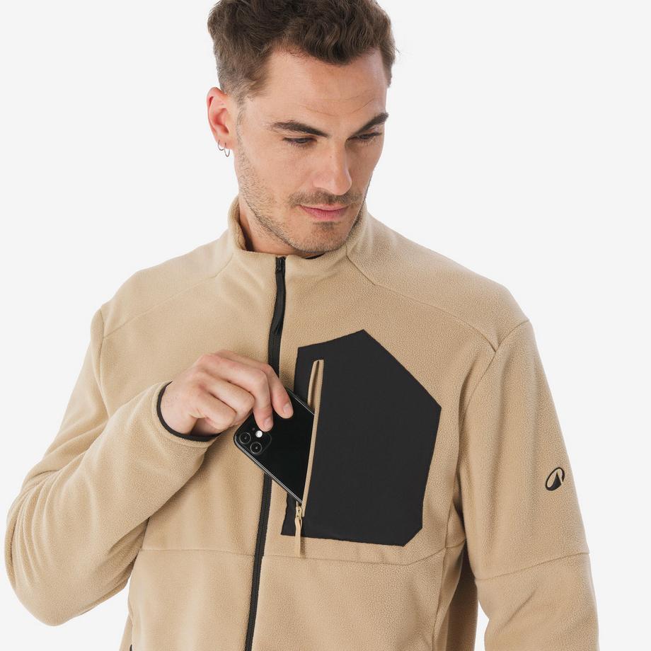 QUECHUA Veste polaire zippée pour la randonnée en montagne  