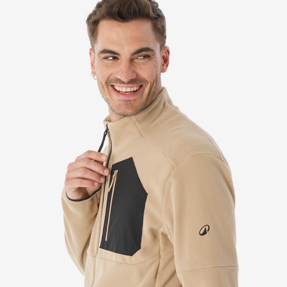 QUECHUA Veste polaire zippée pour la randonnée en montagne  