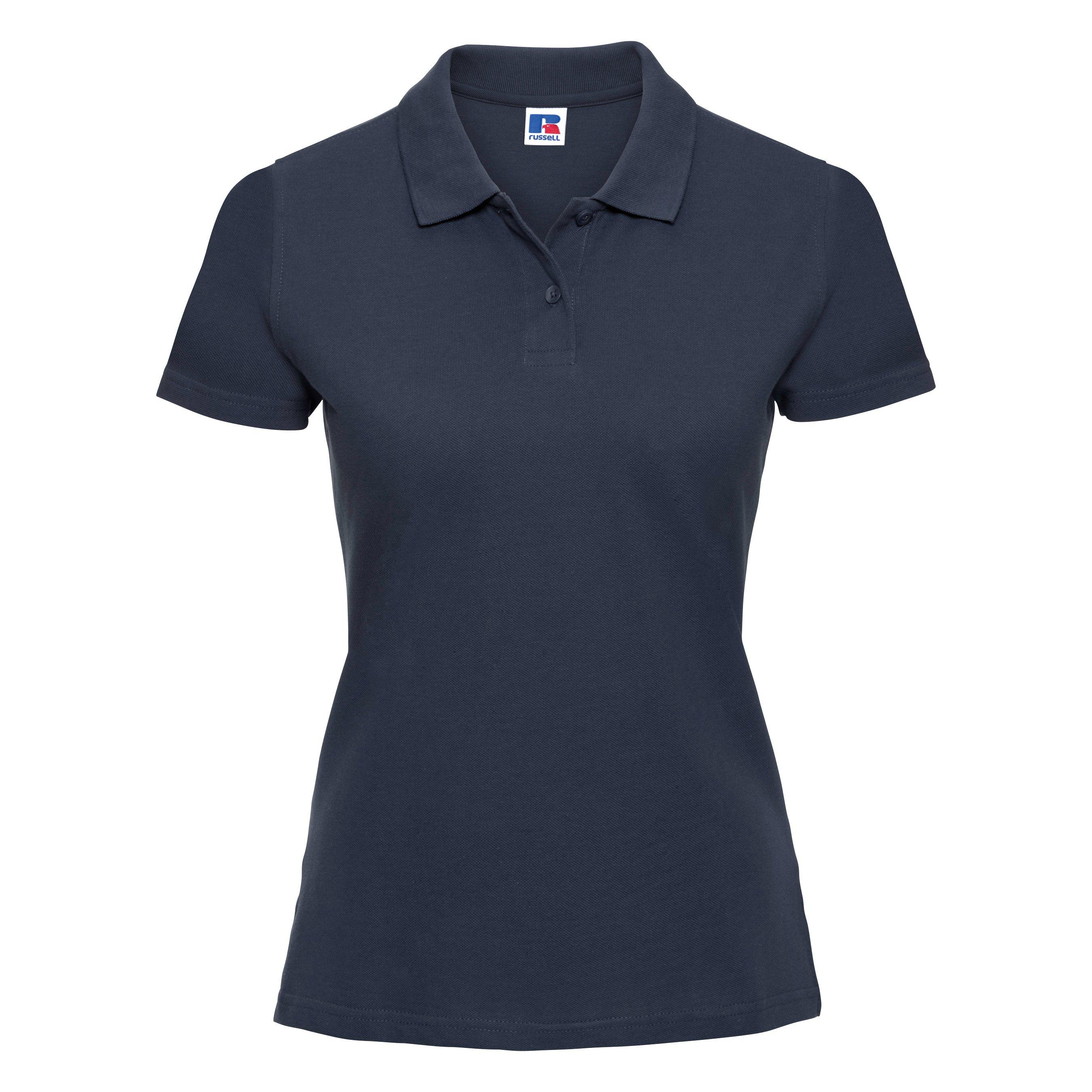 Image of Polo Shirt Europe Klassik Kurzarm Damen Marine XS