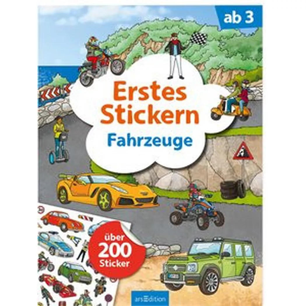 ARS EDITION - Erstes Stickern - Fahrzeuge