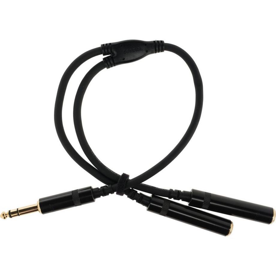 Cordial  Cordial CFY 0.3 VKK cavo audio 0,3 m 2 x 6.35mm 6.35mm Nero 