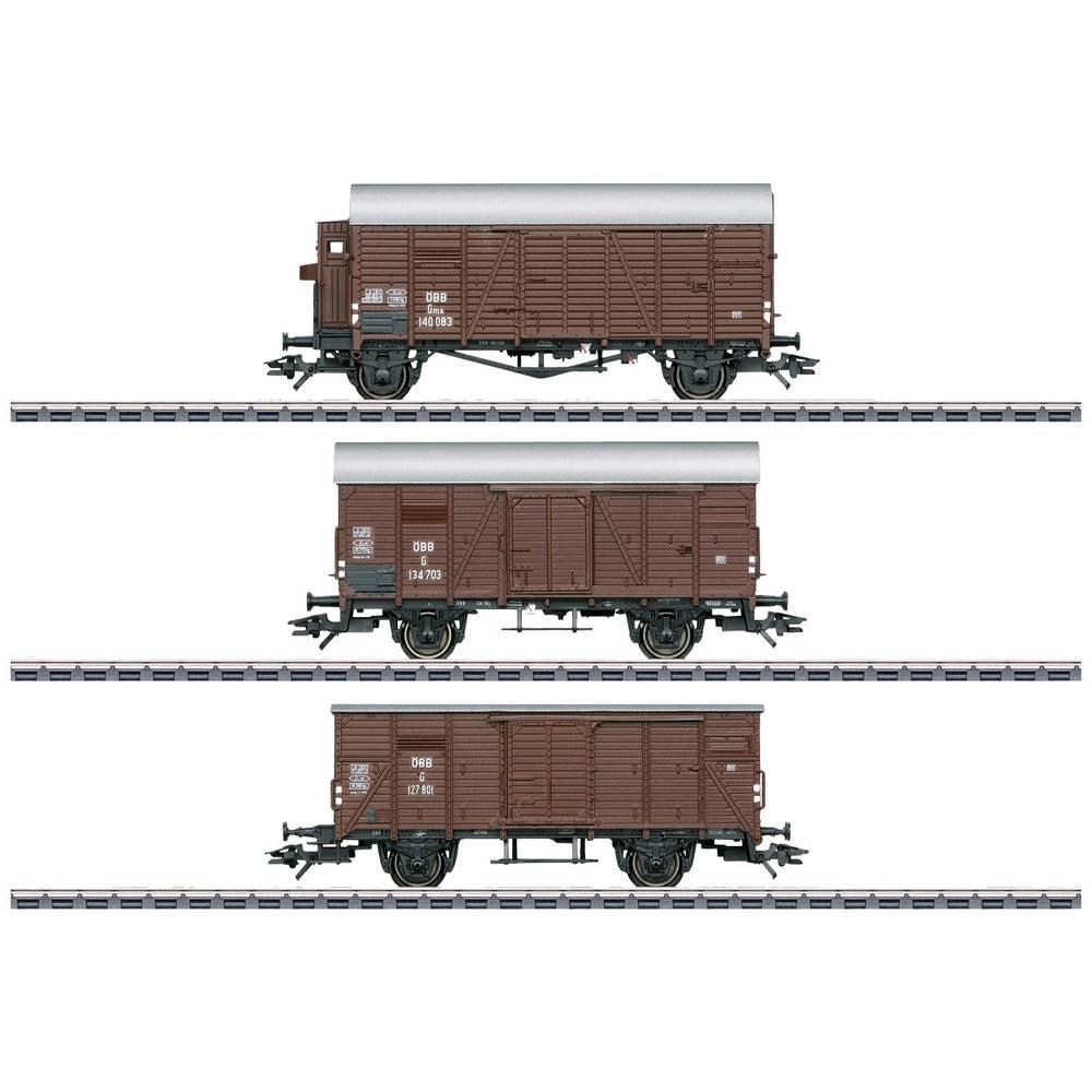 Image of H0 3er-Set Güterwagen zur Reihe 1020 der ÖBB Multicolor