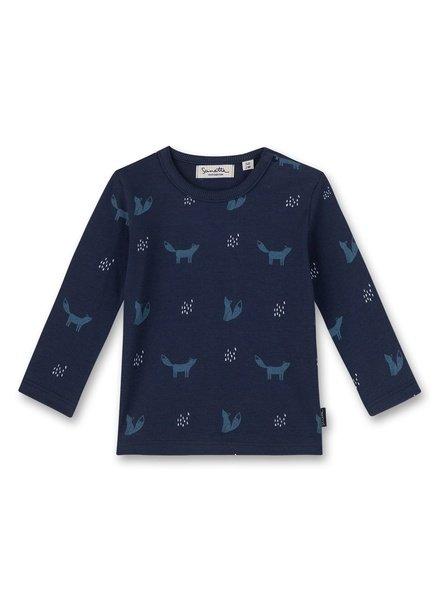 Image of Sanetta Fiftyseven Baby Jungen Shirt Clever Fox allover - 68
