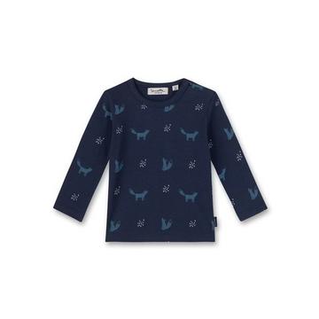 Baby Jungen Shirt Clever Fox allover