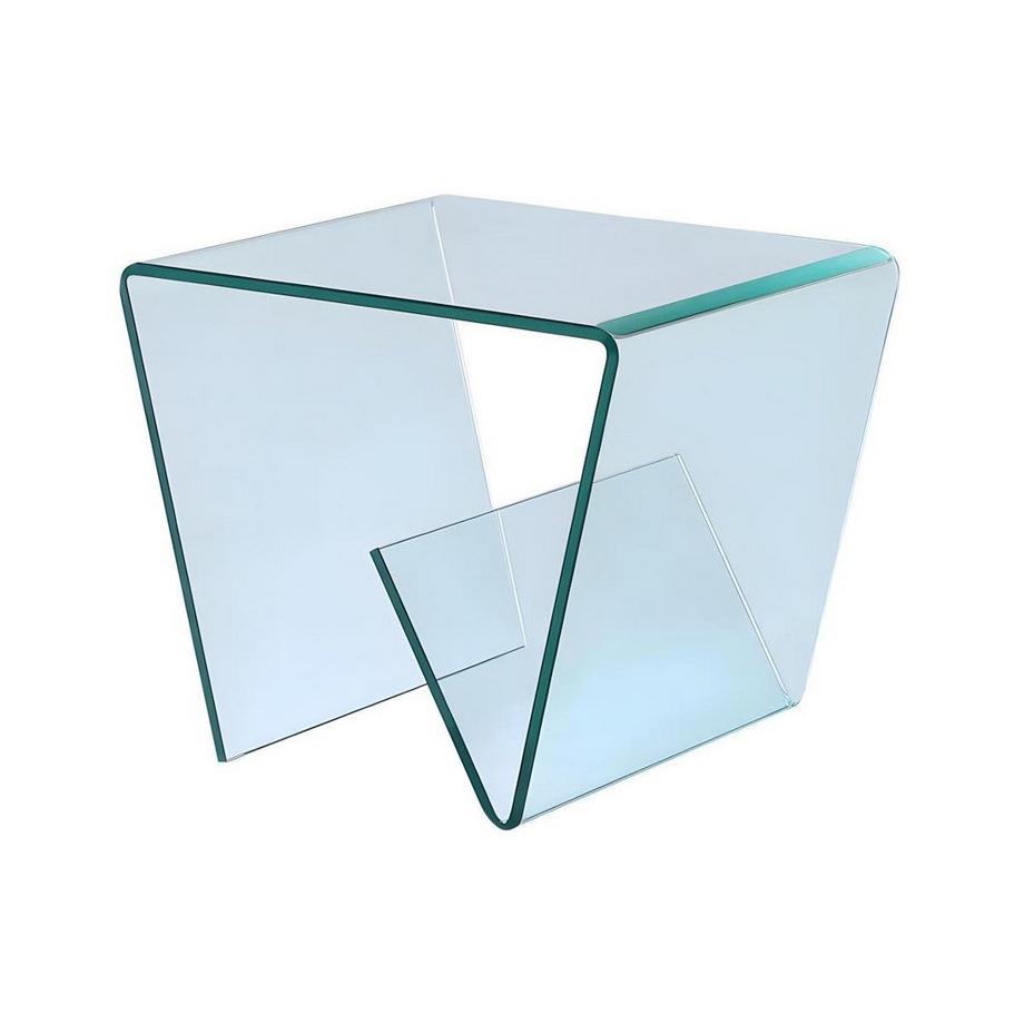 Vente-unique Table d'appoint ZENIA Verre trempé  